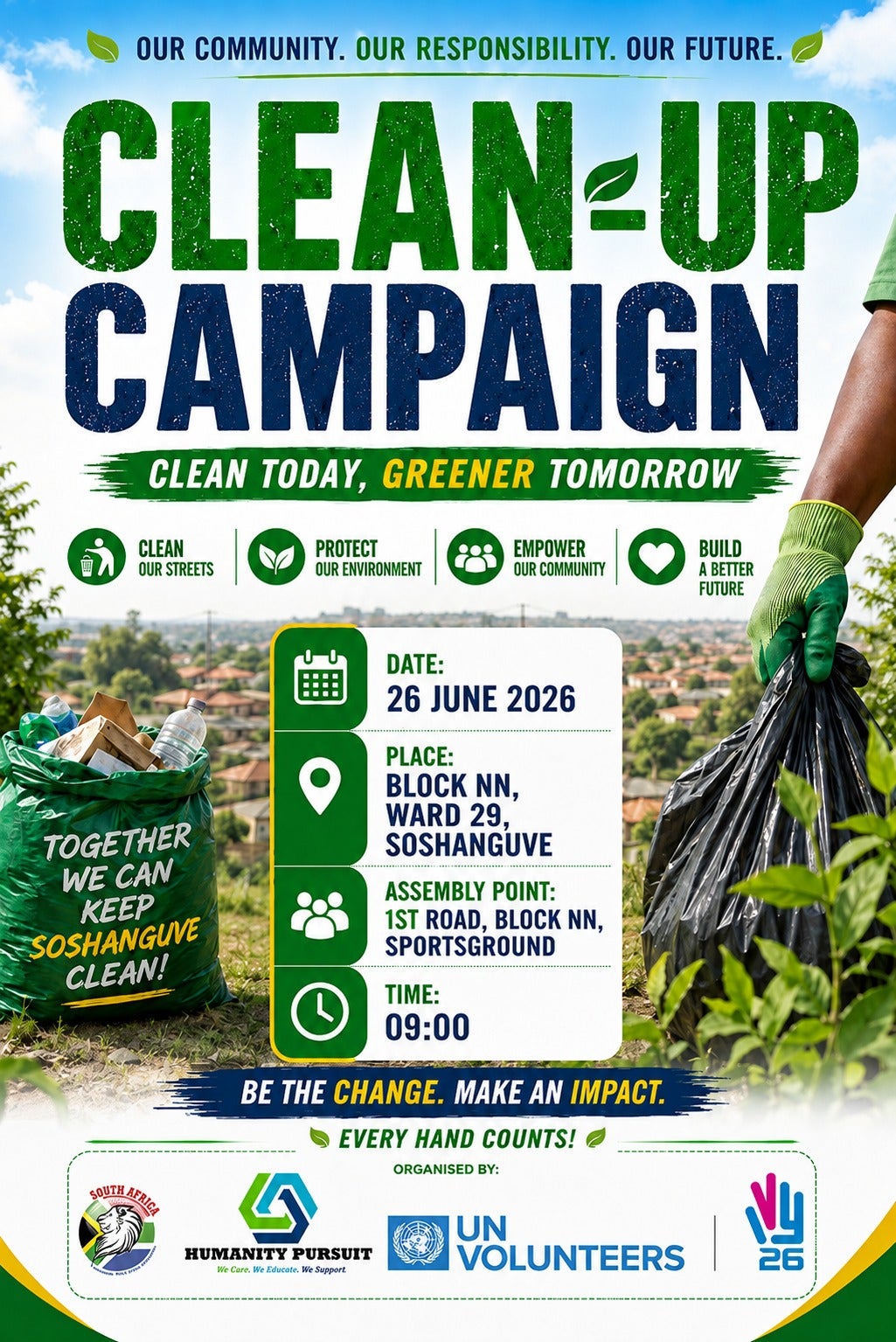 Clean Up Campaign Soshanguve!