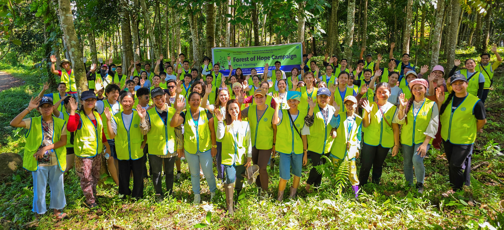 ‘Forest of Hope’ Campaign In Celebration of World Soil Day and International Mountain Day – Philippines