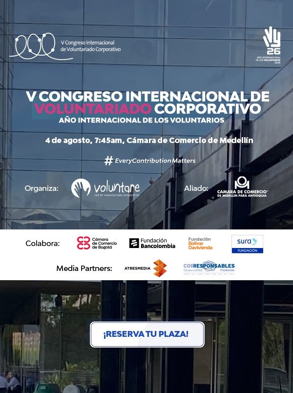 5th Voluntare Conference on Corporate Volunteering in Medellín