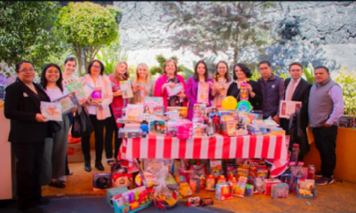 Jornada de voluntariado orientada a compartir juguetes a niñas y niños pacientes del Instituto Nacional de Pediatría