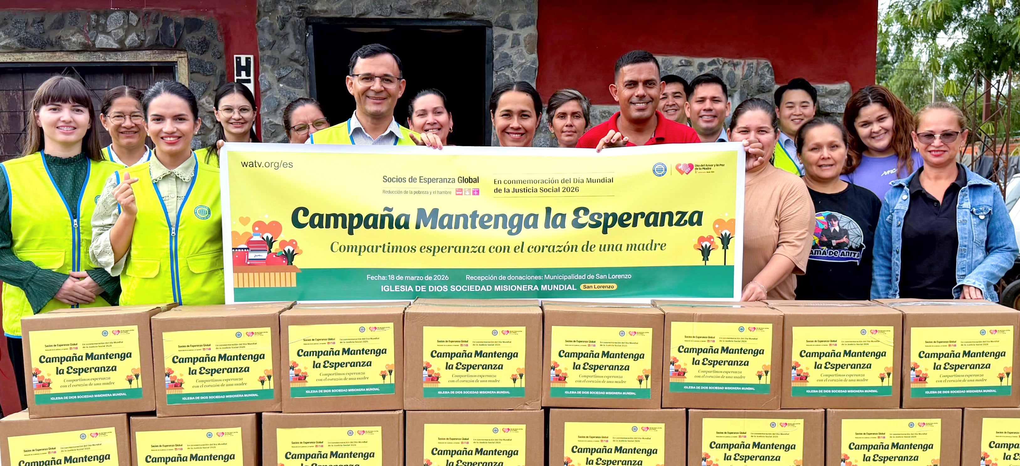 Hold Hope Campaign in Celebration of World Day of Social Justice – Paraguay