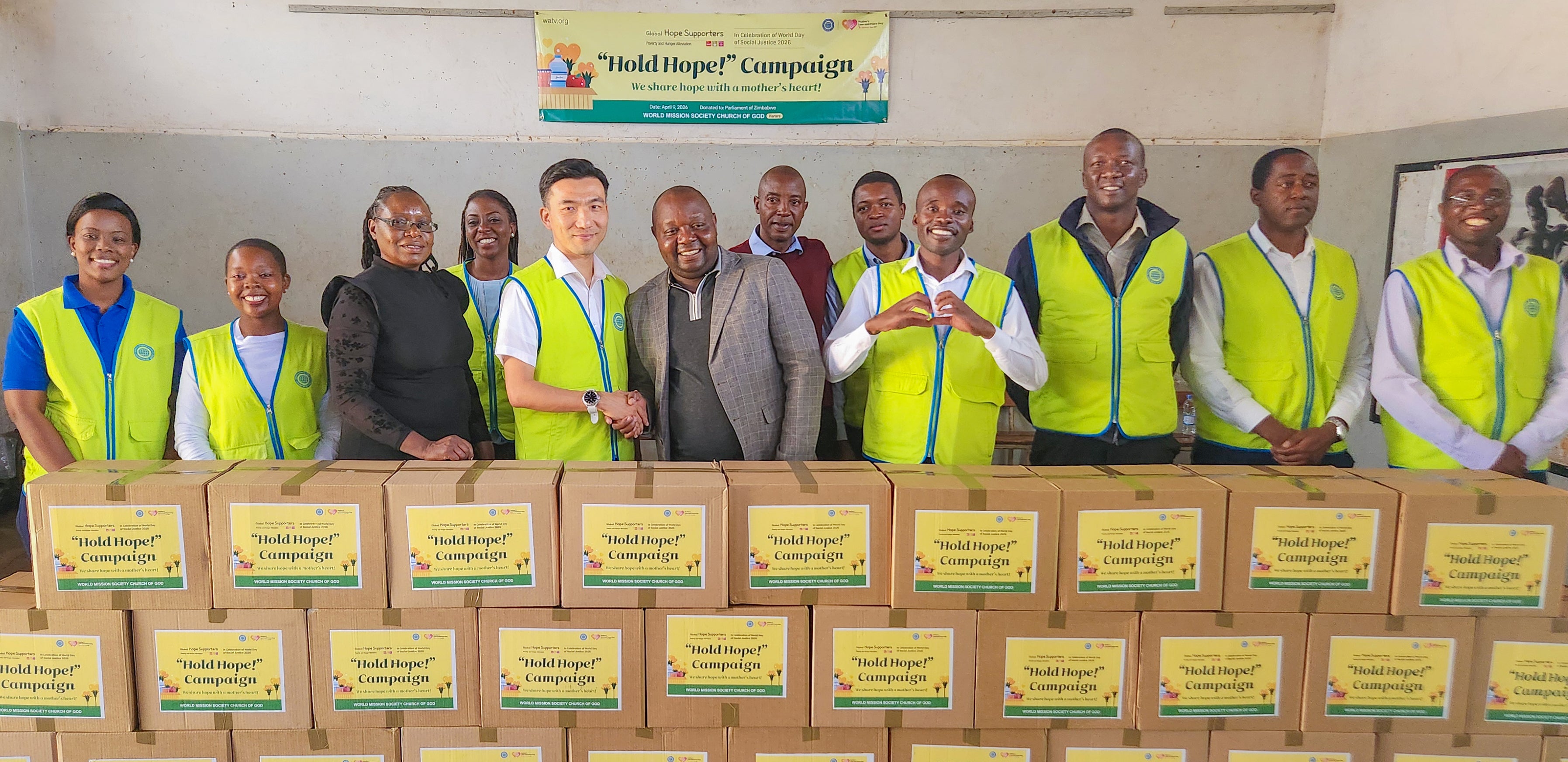 Hold Hope Campaign in Celebration of World Day of Social Justice – Zimbabwe