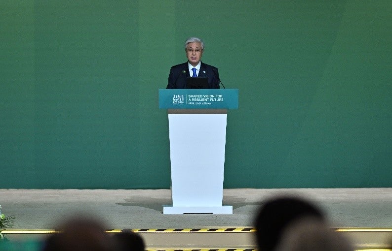 "Concern for the environment is becoming a powerful factor in strengthening cooperation": The President addressed participants of the session on environmental volunteering within the framework of the Regional Ecological Summit (RES)