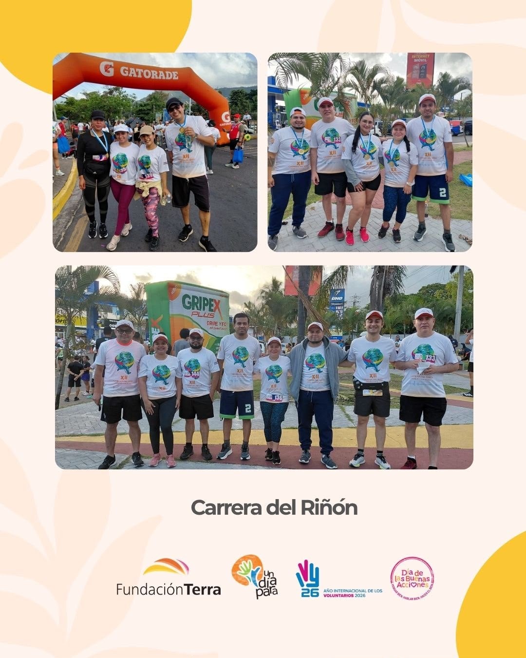 PARTICIPACIÓN EN LA CARRERA DEL RIÑÓN POR TERCER AÑO CONSECUTIVO