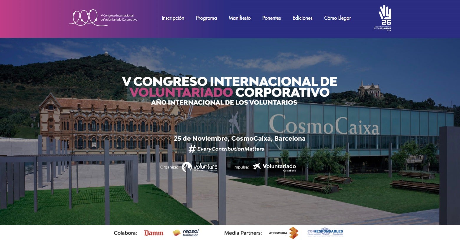 V International Congress of Corporate Volunteering-Barcelona