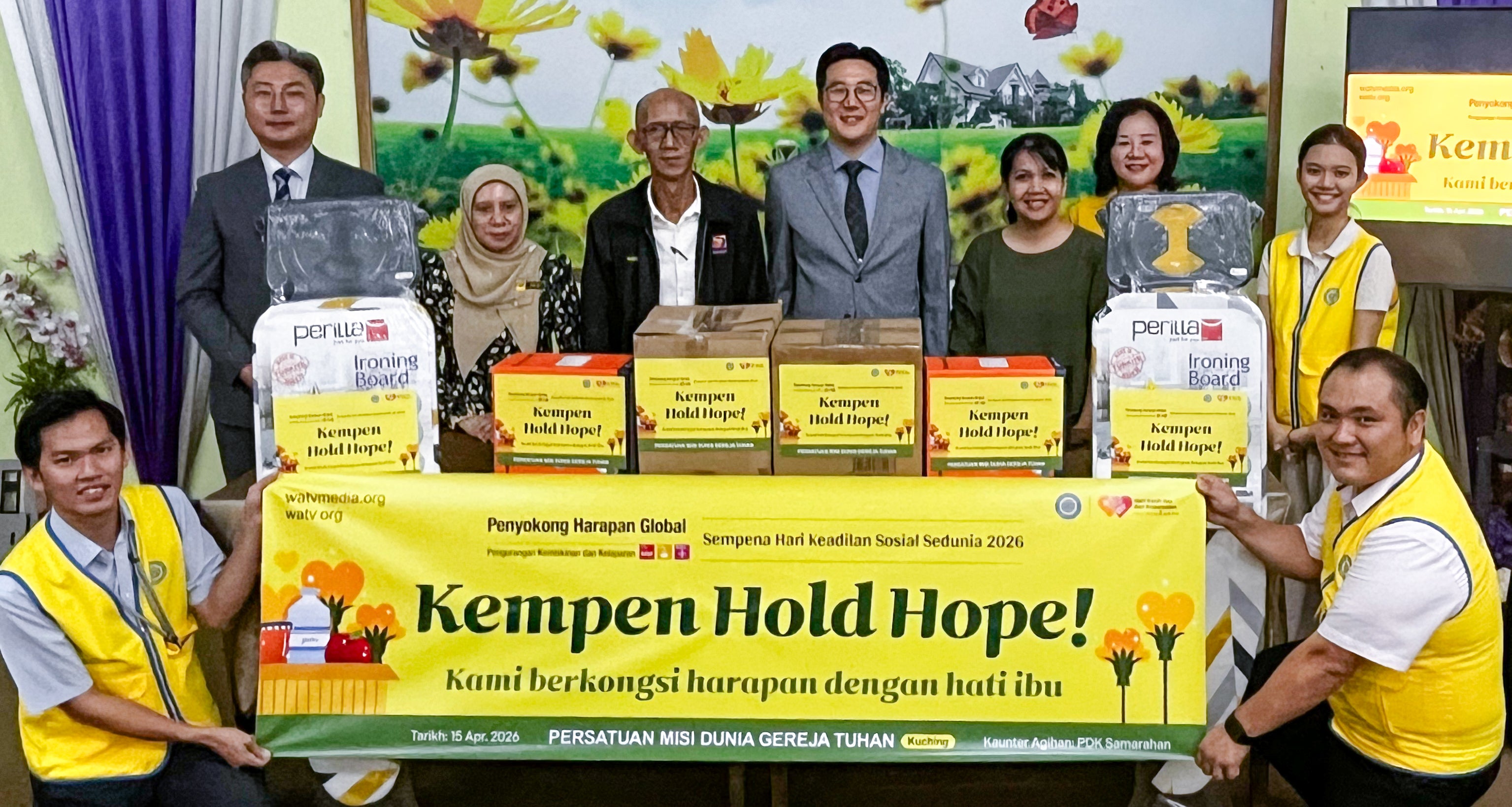 Hold Hope Campaign in Celebration of World Day of Social Justice – Malaysia