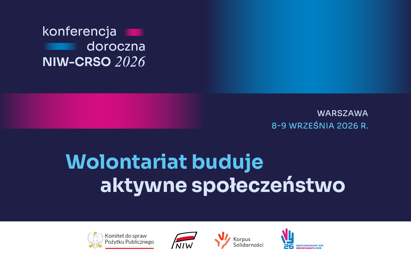 Conference ‘Volunteering Builds an Active Society’