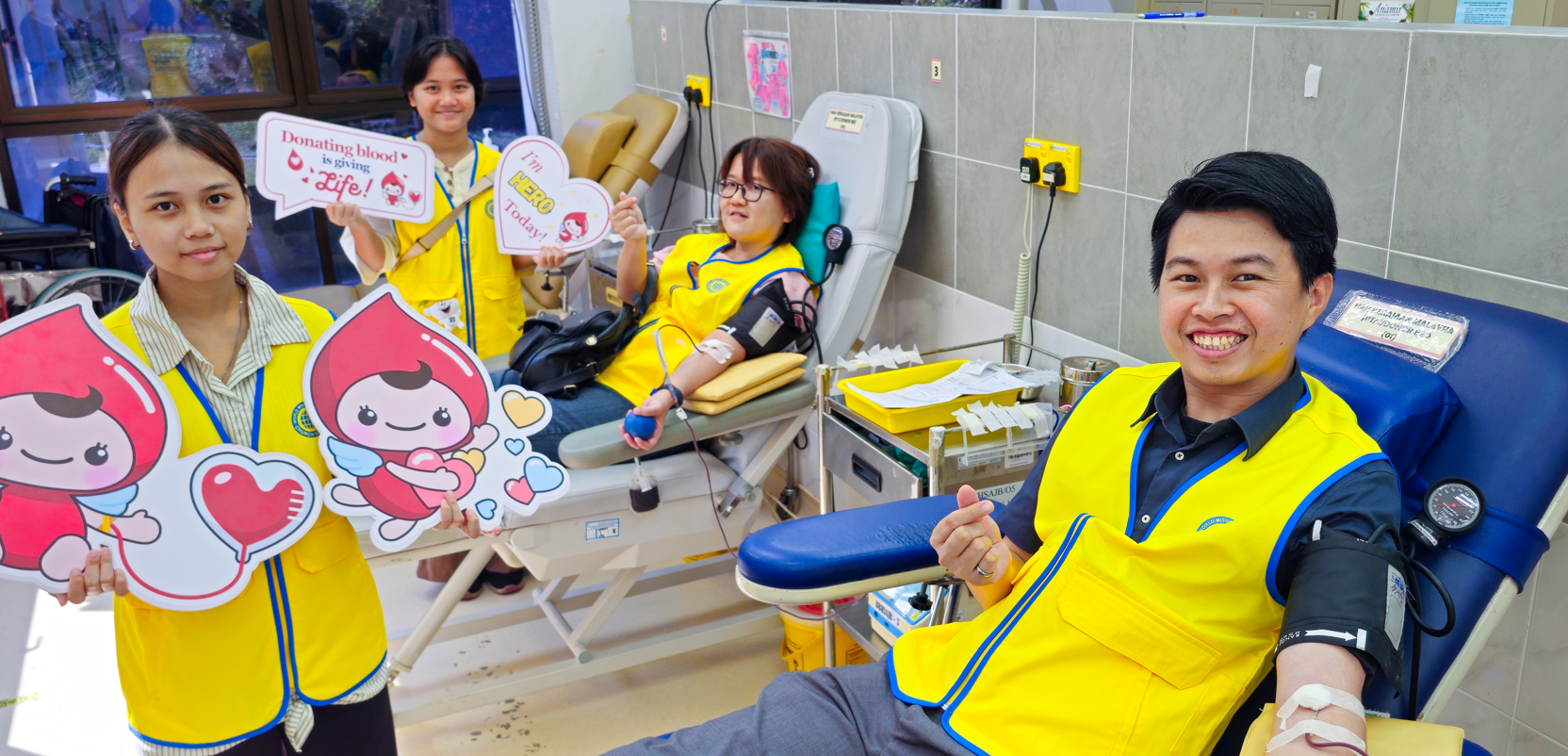 The 1,808th Worldwide Blood Drive to Give Life Through the Love of the Passover – Malaysia