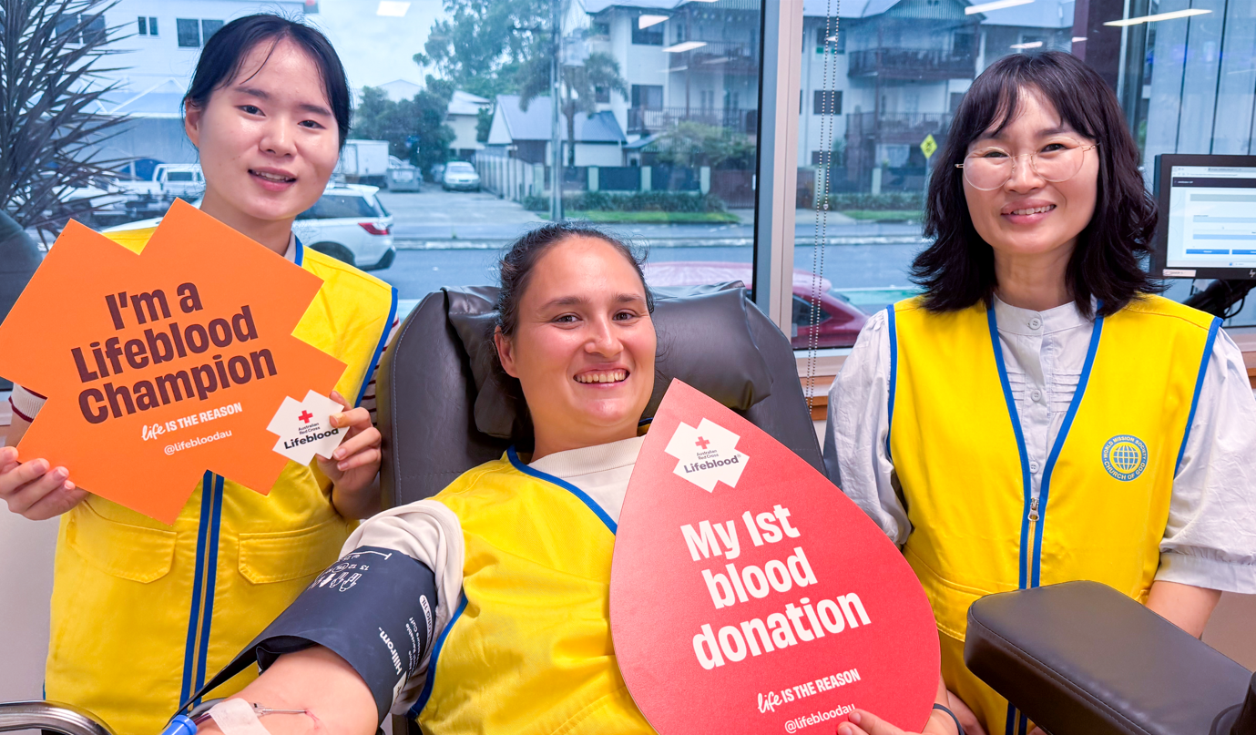 The 1,873rd Worldwide Blood Drive to Give Life Through the Love of the Passover – Australia