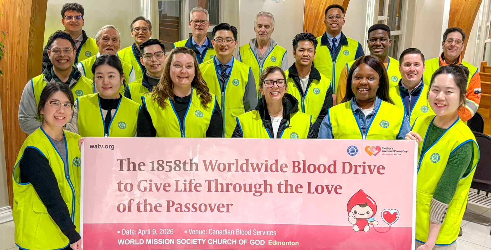 Worldwide Blood Drive to Give Life Through the Love of the Passover – Canada