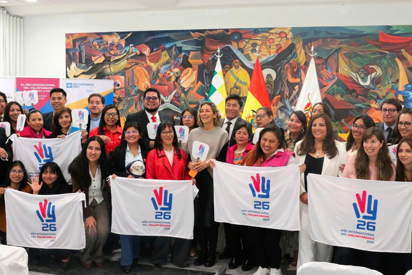 Lanzamiento Año Internacional del Voluntariado y Comité Impulsor Nacional