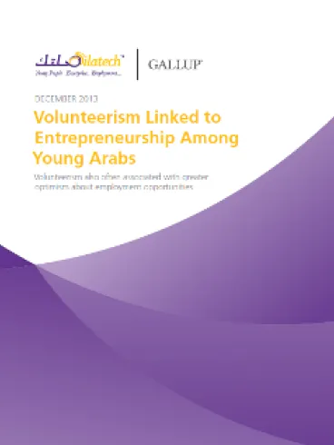 Volunteerism Linked to Entrepreneurship Among Young Arabs