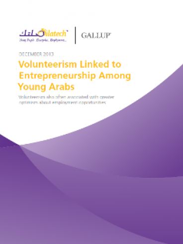 Volunteerism Linked to Entrepreneurship Among Young Arabs