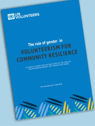 The Role of Gender in Volunteerism for Community Resilience