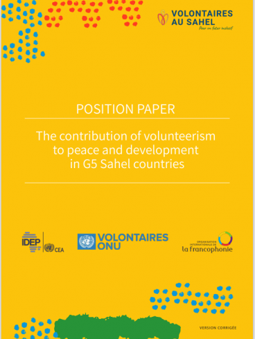 Contribution of Volunteerism to Peace and Development in the G5 Sahel Countries