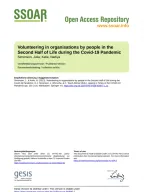 Volunteering in the 2nd half of life during COVID-19