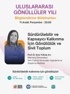 Volunteering and Civil Society for Sustainable and Inclusive Development