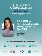 Psychosocial Support in Volunteering: Roles, Boundaries, and Disaster Ethics