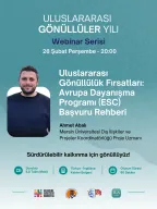 International Volunteering Opportunities: European Solidarity Corps (ESC) Application Guide