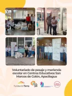 Voluntariado para el Pesaje de Merienda Escolar