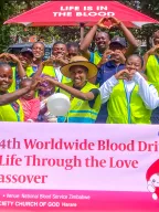 The 1,794th Worldwide Blood Drive to Give Life Through the Love of the Passover – Zimbabwe