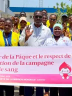 The 1,814th Worldwide Blood Drive to Give Life Through the Love of the Passover - Benin