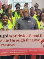 The 1,863rd and 1,864th Worldwide Blood Drive to Give Life Through the Love of the Passover–Namibia