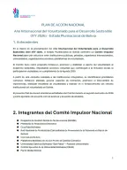 Plan nacional IVY 2026 - Bolivia